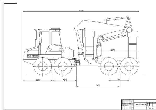 Размеры техники. Чертеж форвардер Komatsu. Форвардер Комацу чертеж. Форвардер 1075b чертежи. Форвардер Комацу 895 чертеж.