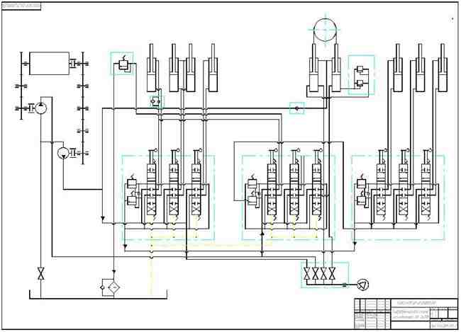 Схема гидравлики эо 2621 схема